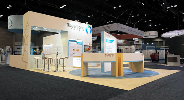 信可威國外展臺設計現場圖 信可威國外展臺設計現場圖