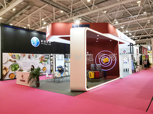 禮品展某參展商展會(huì)設(shè)計(jì)現(xiàn)場圖