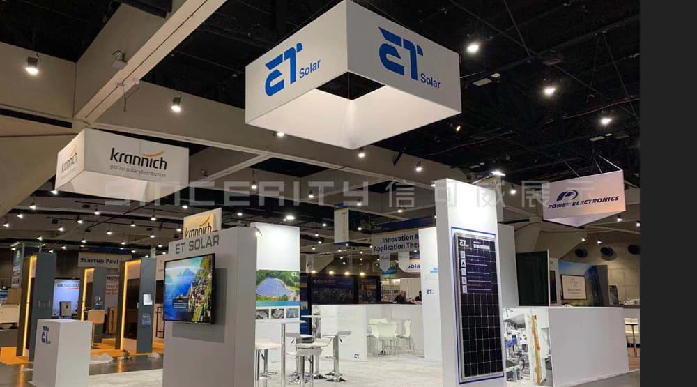 無錫博達(dá)美國電子展模塊化展臺設(shè)計現(xiàn)場圖 無錫博達(dá)美國電子展模塊化展臺設(shè)計現(xiàn)場圖