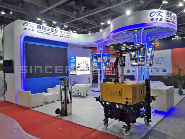 海洋王照明廣州應(yīng)博會(huì)展臺(tái)設(shè)計(jì)現(xiàn)場(chǎng)圖 海洋王照明廣州應(yīng)博會(huì)展臺(tái)設(shè)計(jì)現(xiàn)場(chǎng)圖