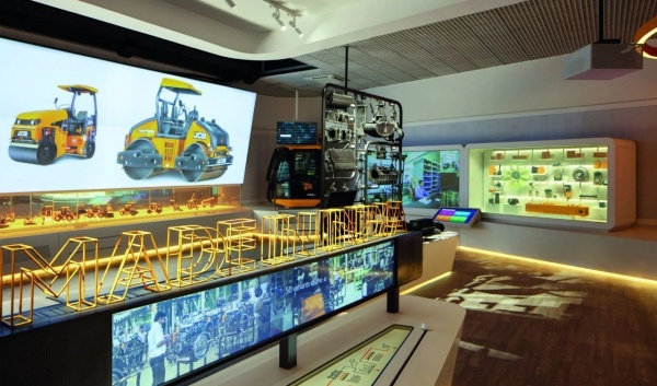 工程機(jī)械企業(yè)展廳設(shè)計(jì)案例