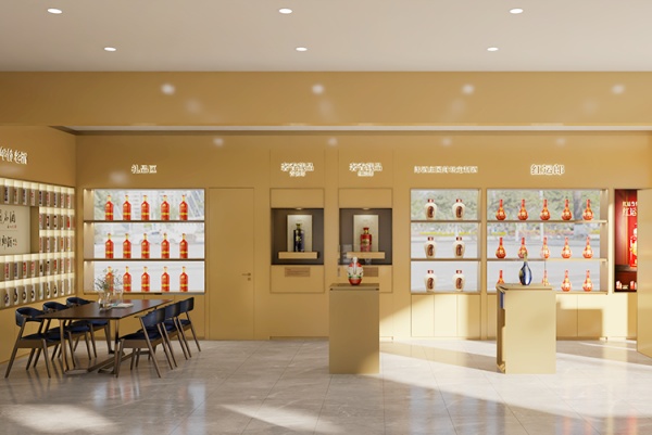 郎酒展廳設(shè)計案例