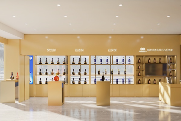 郎酒展廳設(shè)計案例