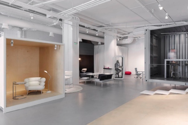 辦公家具展廳設計案例