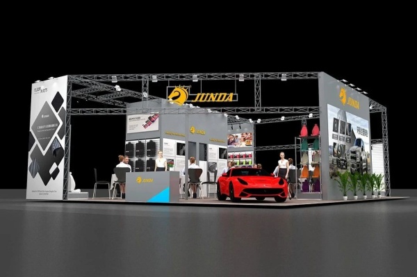 72㎡展臺(tái)設(shè)計(jì)方案