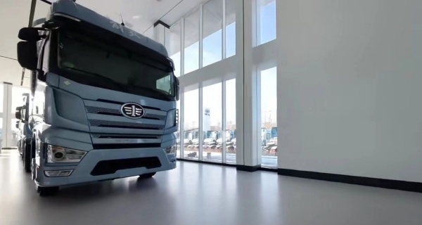 一汽解放重卡展廳設(shè)計案例分享