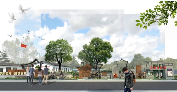 社區(qū)服務(wù)中心新時代文明實踐站文化建設(shè)設(shè)計