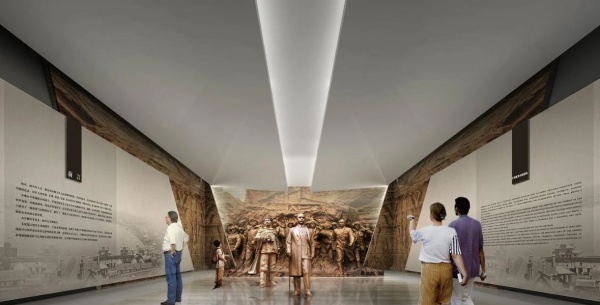 膠東百年名人展陳列設計