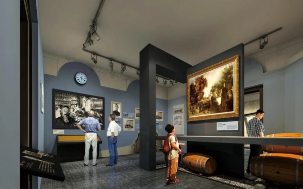 膠東百年名人展陳列設計