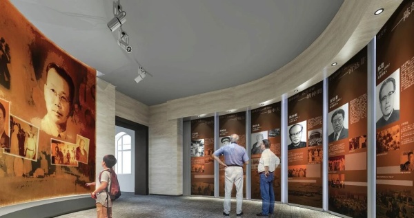膠東百年名人展陳列設計