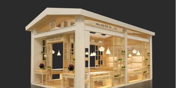 展廳設(shè)計以自然為韻，打造溫馨質(zhì)感空間