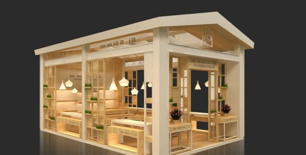 展廳設(shè)計以自然為韻，打造溫馨質(zhì)感空間