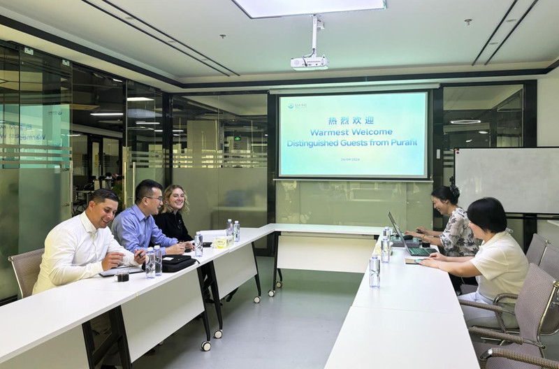 Purafil  中國區總經理和美國CEO、CFO